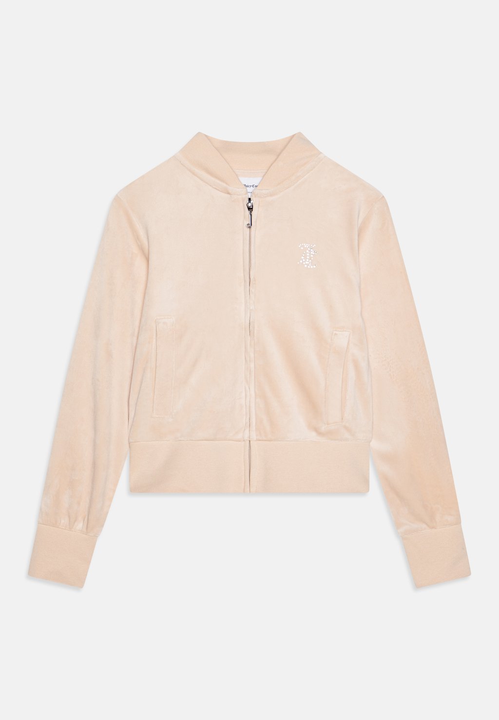 

Толстовка на молнии SHORTER LENGTH ZIP Juicy Couture, бежевый