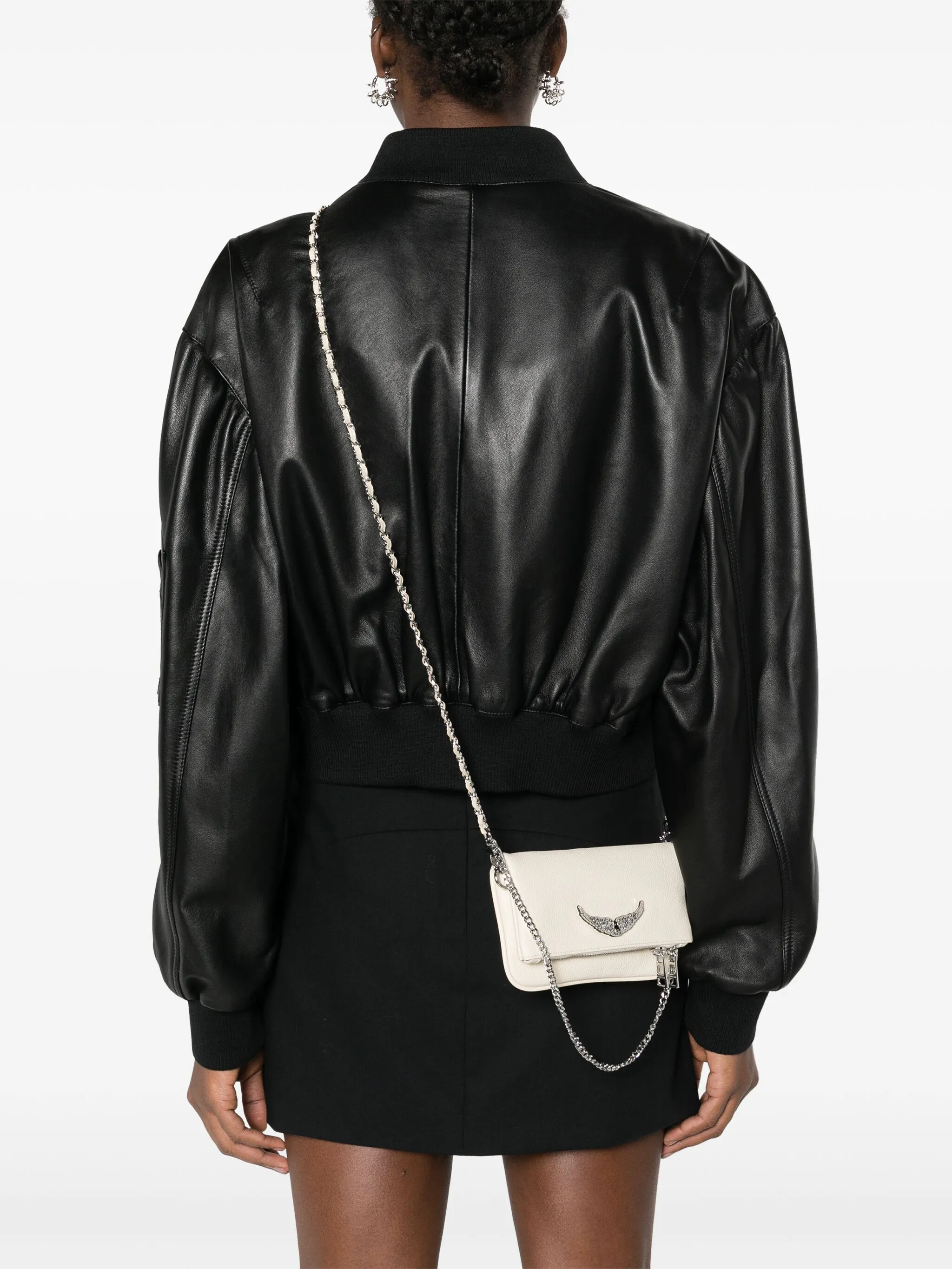 

Сумка через плечо Swing Your Wings Rock Nano Zadig&Voltaire, белый