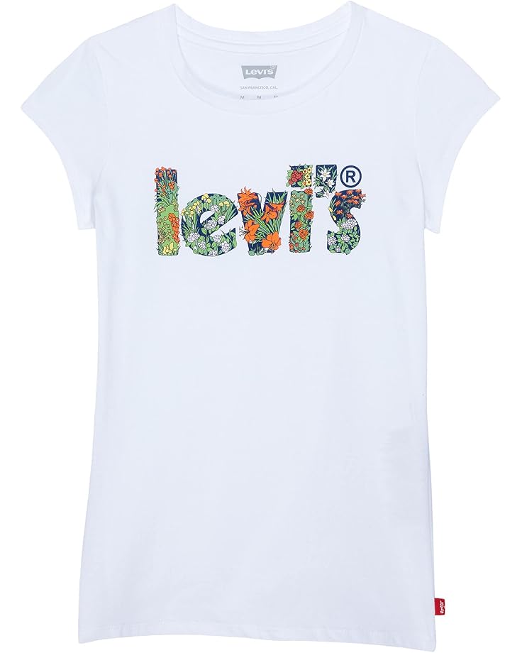 

Футболка Levi's Kids Graphic T-Shirt, белый