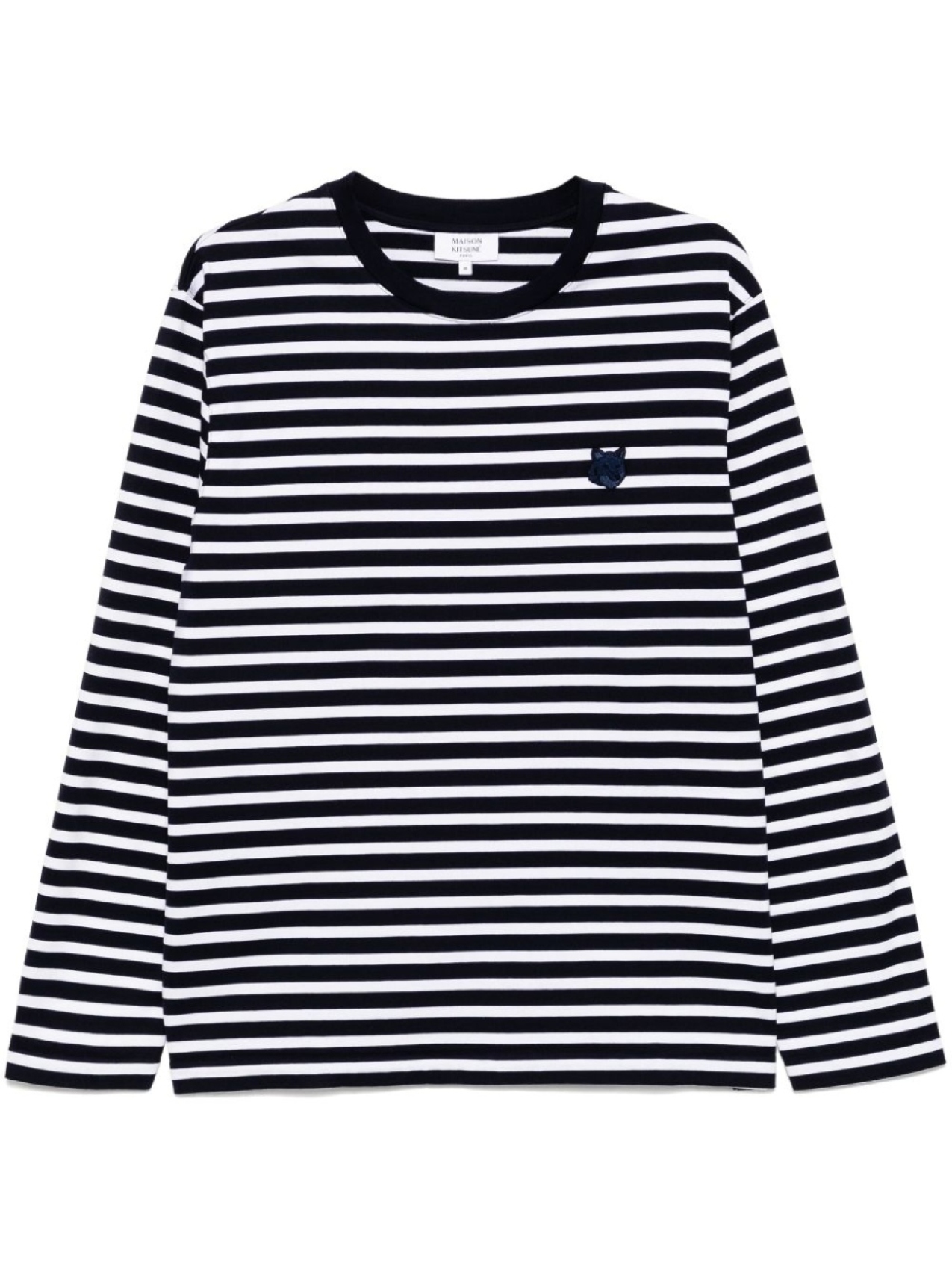 

Maison Kitsuné футболка с нашивкой Bold Fox, синий