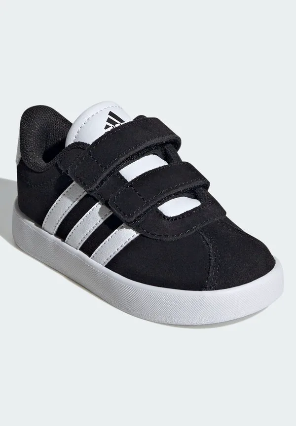 Детские кроссовки vl court 3.0 Adidas Sportswear, Core Black Cloud White Core Black — фото 2