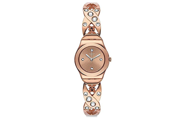 

Женские золотые часы YSG165G SWATCH