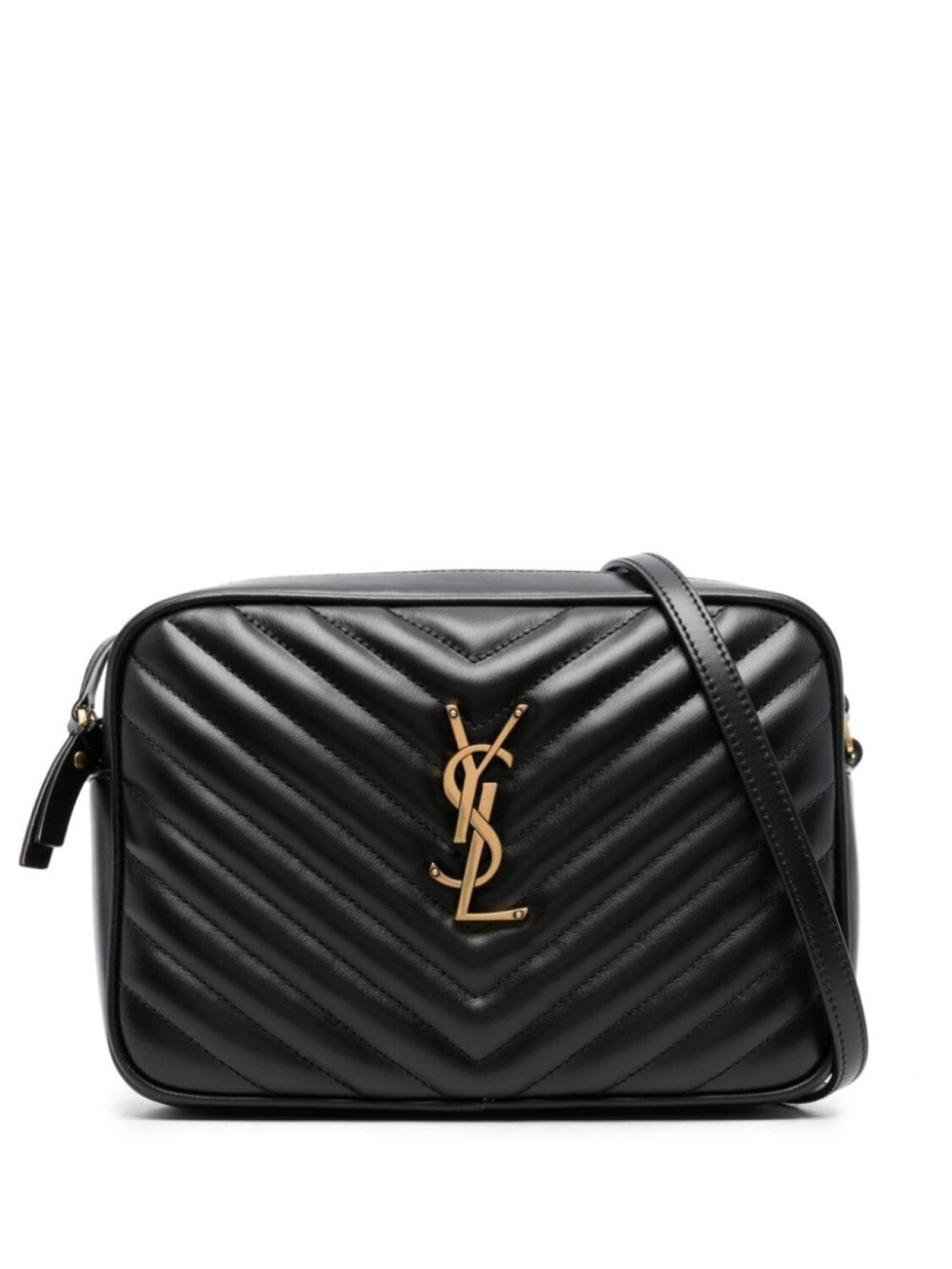 

Стеганая сумка Saint Laurent Lou, черный