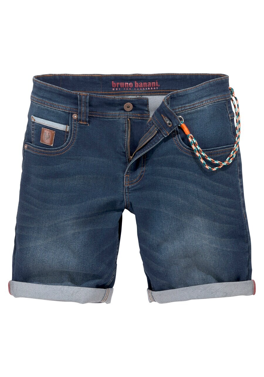 

Джинсовые шорты BRUNO BANANI Regular Jeans, темно-синий
