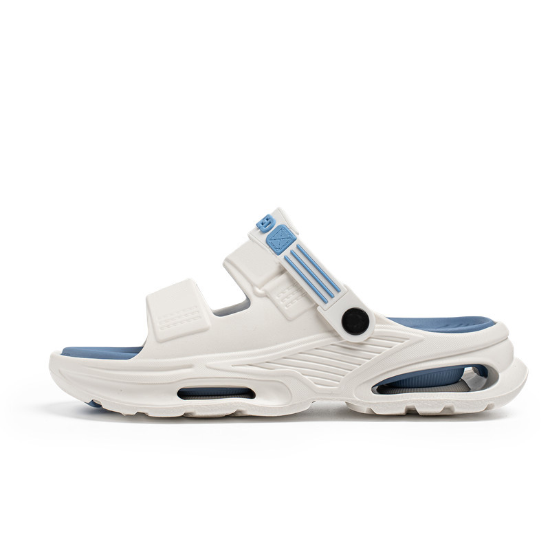 

NANJIREN Пляжные сандалии мужские сине-серые с бело-голубым, цвет White Blue