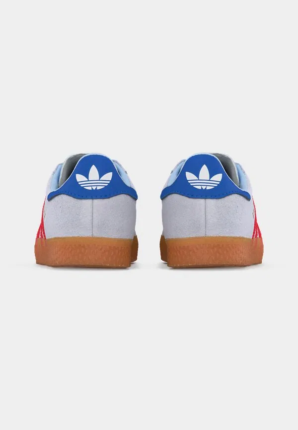 Кроссовки gazelle Adidas Originals, Crystal Sky/Semi Lucid Red/Bluebird — фото 4