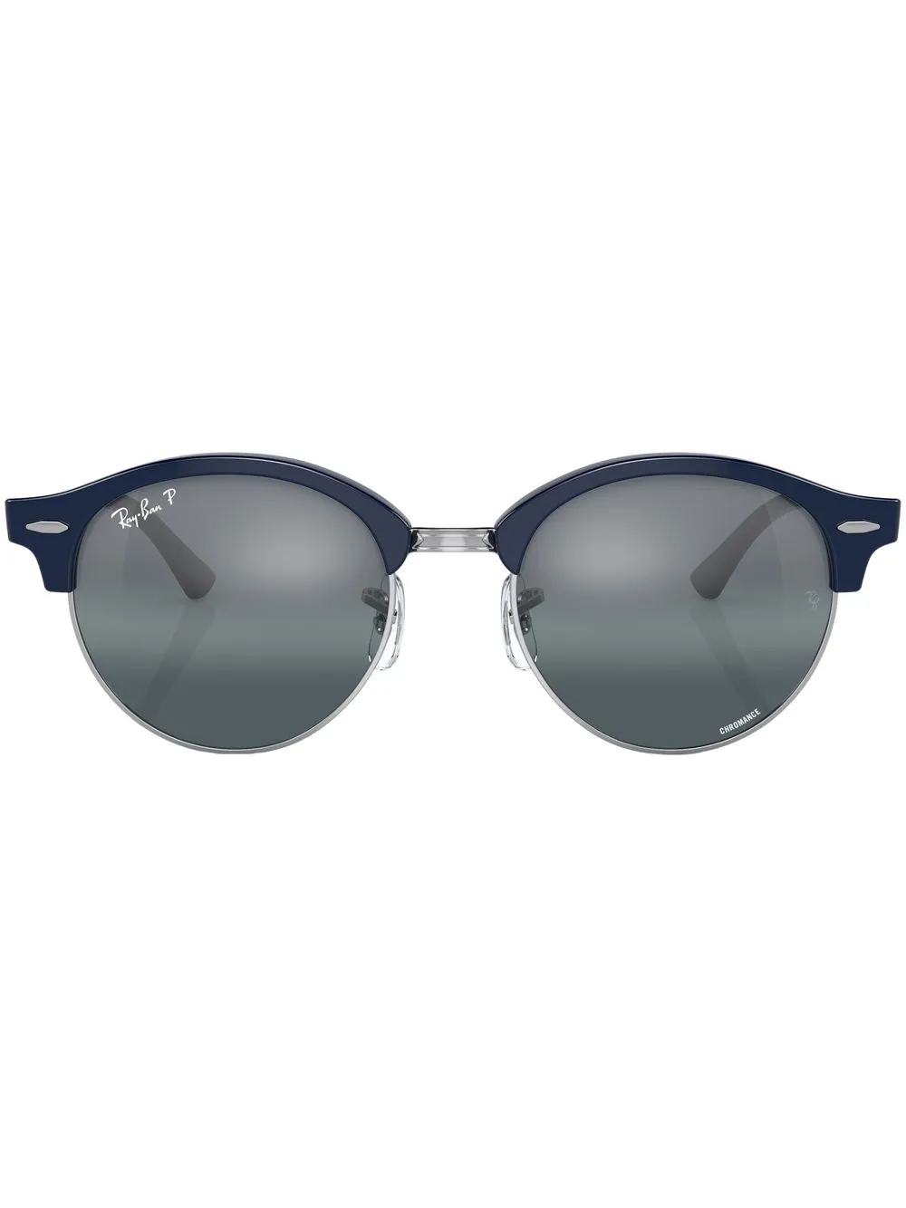 

Солнцезащитные очки Clubround с затемненными линзами Ray-Ban, синий