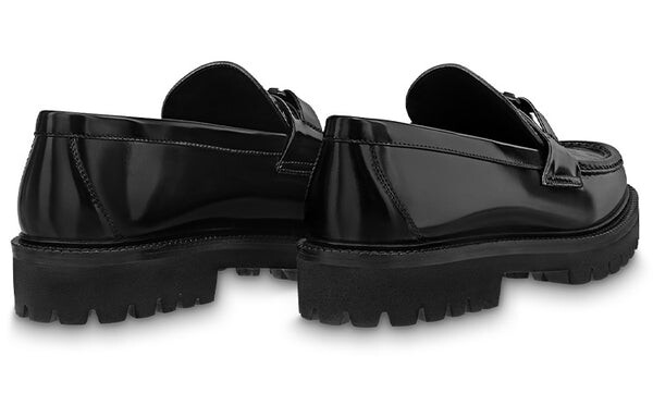 Кроссовки major loafer shoes 'black' Louis Vuitton, черный — фото 4