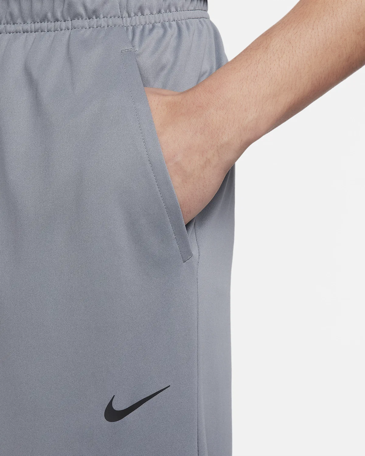 Мужские спортивные штаны Nike Totality Dri-FIT Open Hem Versatile, Smoke Grey/Black — фото 4