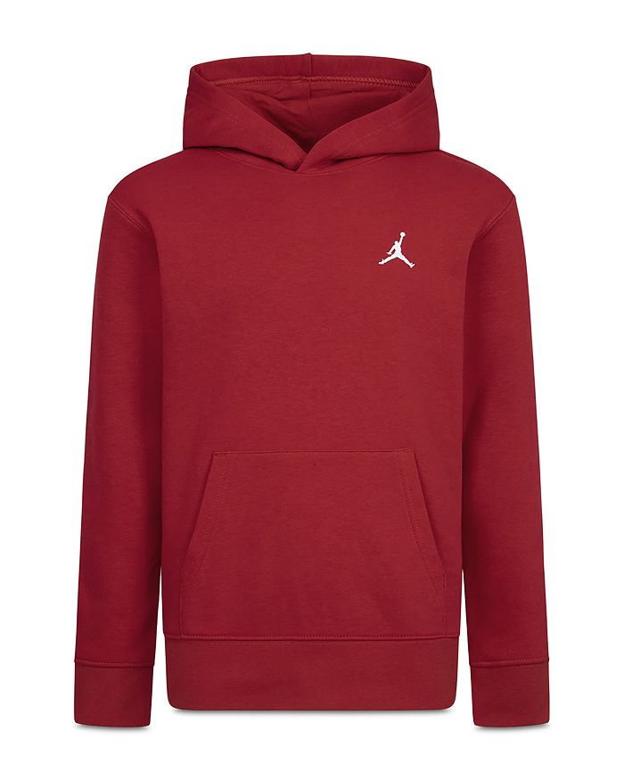 

Детский флисовый худи Jordan MJ Brooklyn - для старших детей JORDAN, Толстовка с капюшоном Jordan MJ Brooklyn Fleece для мальчиков - Big Kid, красный