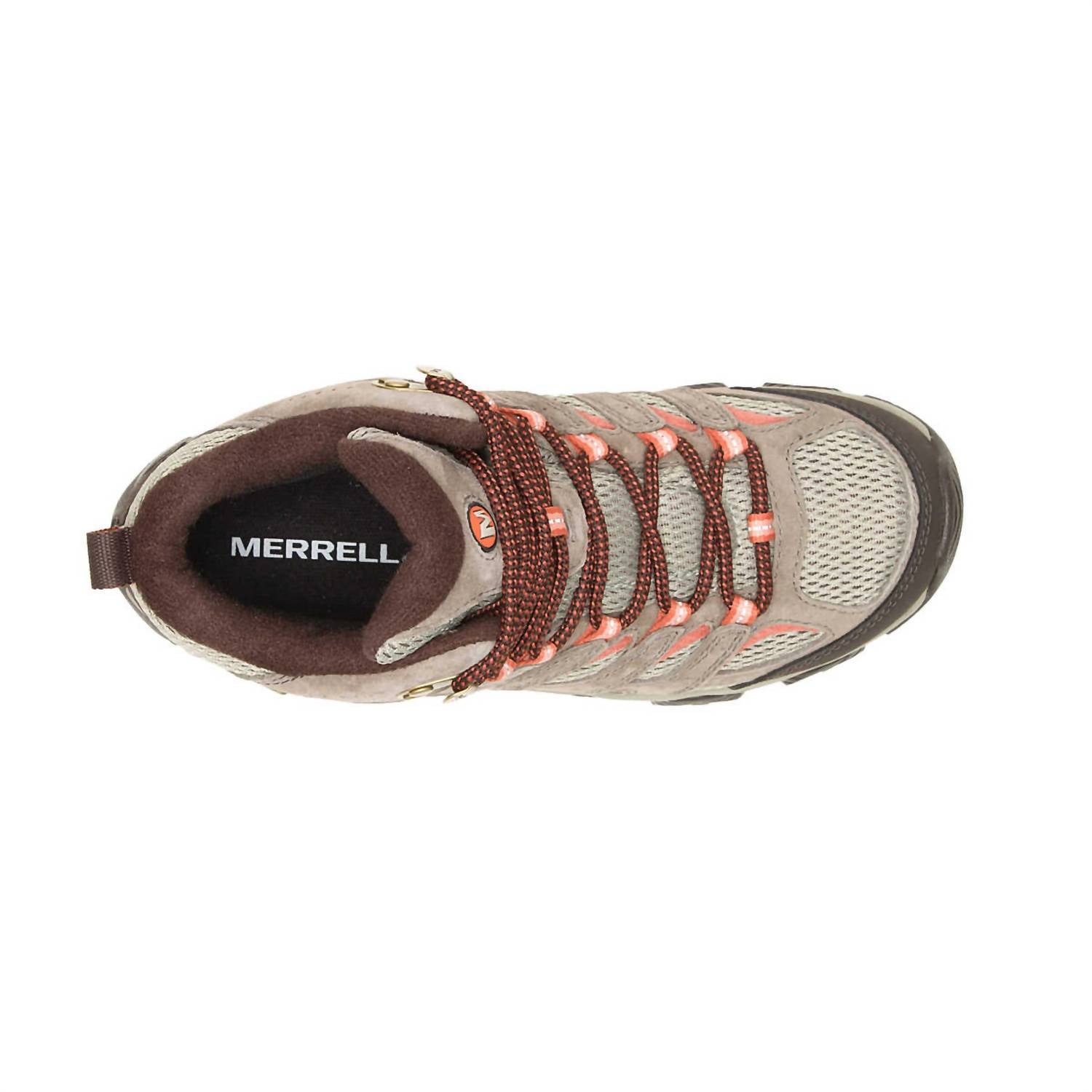 Женские кроссовки Moab 3 Mid Waterproof в цвете Bungee Cord MERRELL, Bungee Cord — фото 3