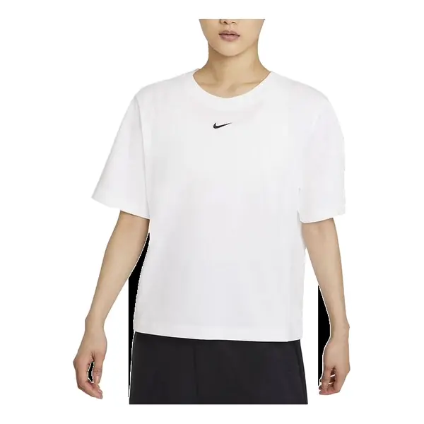 Футболка спортивная одежда основные большие Футболка Nike, черный — фото 2