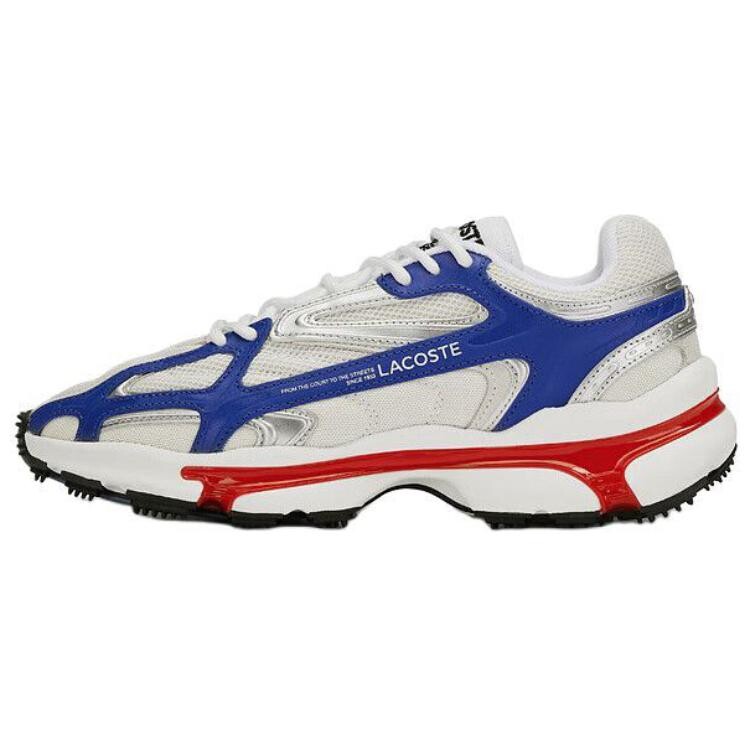 

Кроссовки LACOSTE Lifestyle Shoes Men Low-top White/Blue, белый/синий
