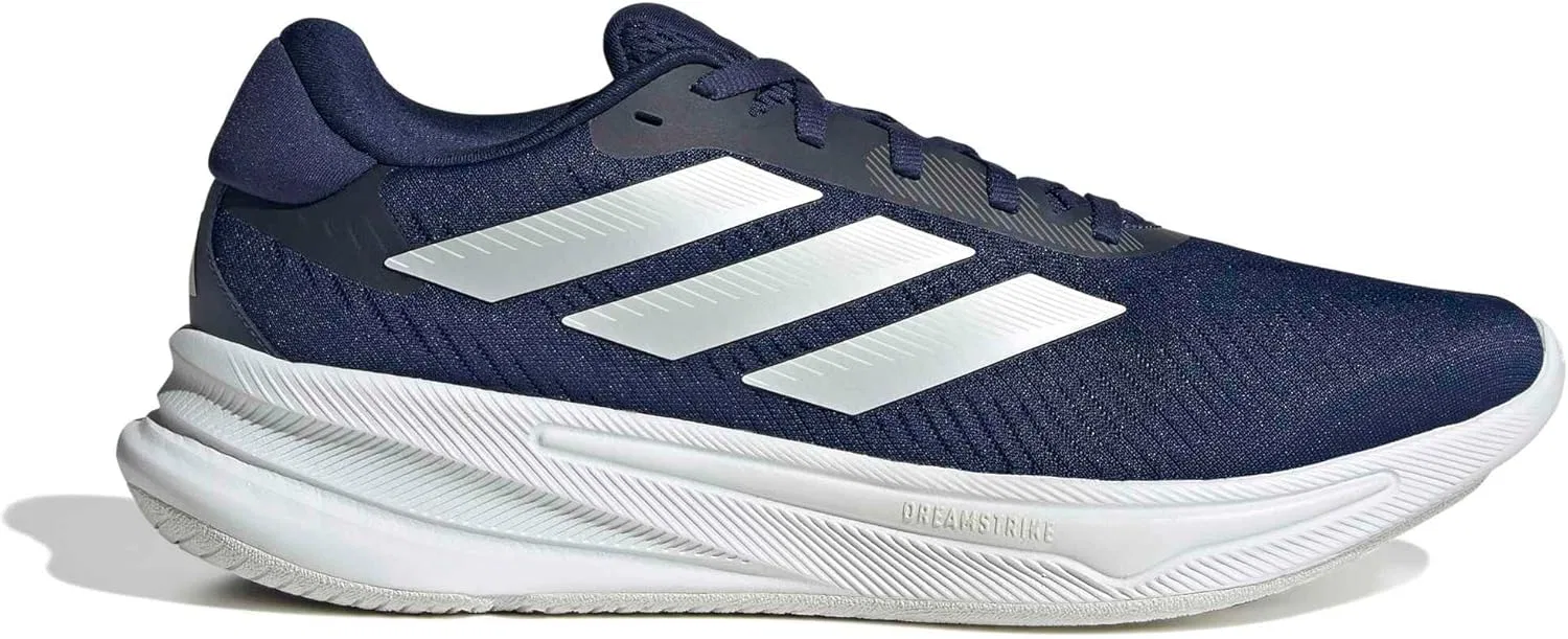 Мужские беговые кроссовки Adidas Supernova Ease, Dark Blue Zero Met Charcoal — фото 2