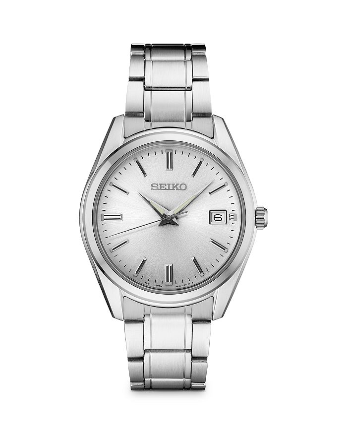 

Часы Essentials, 40,2 мм Seiko Watch, серебряный