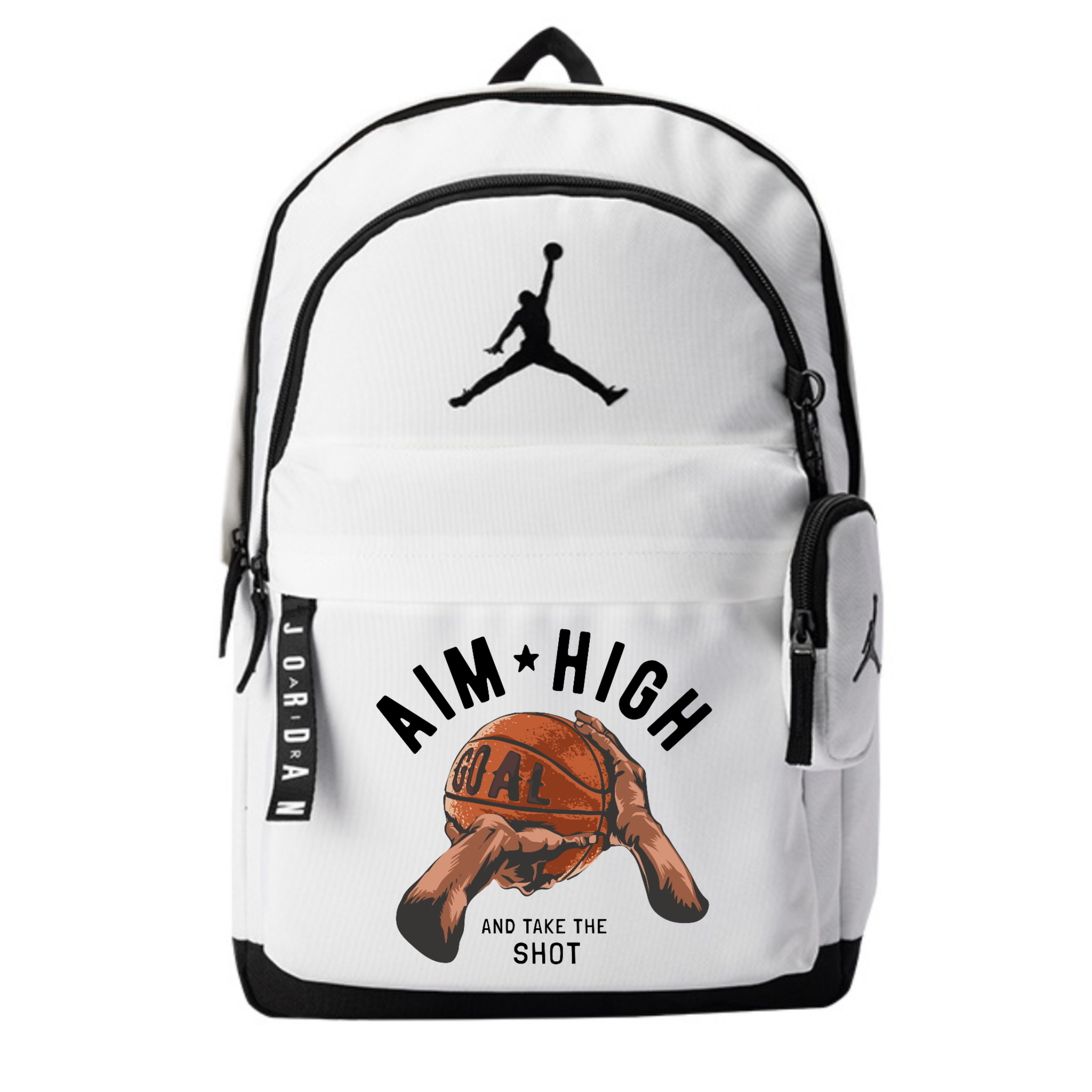 

Jordan Полиэстеровый рюкзак Regular Unisex White