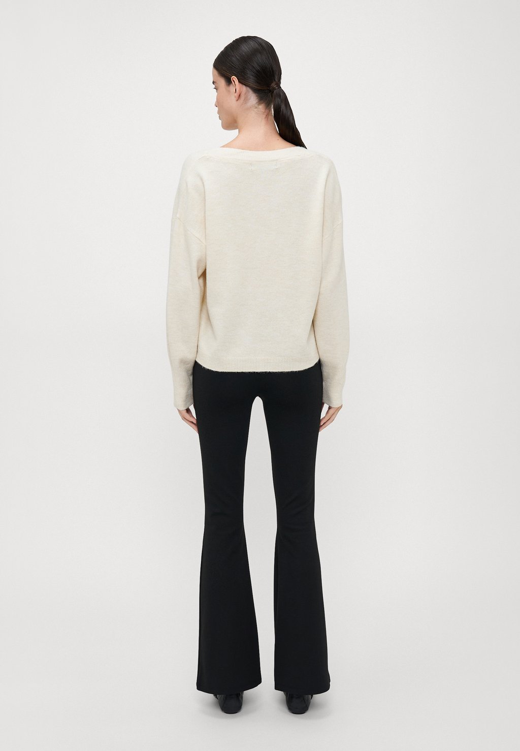 

Джемпер VMJUPITER V NECK PULLOVER Vero Moda Tall, молочный
