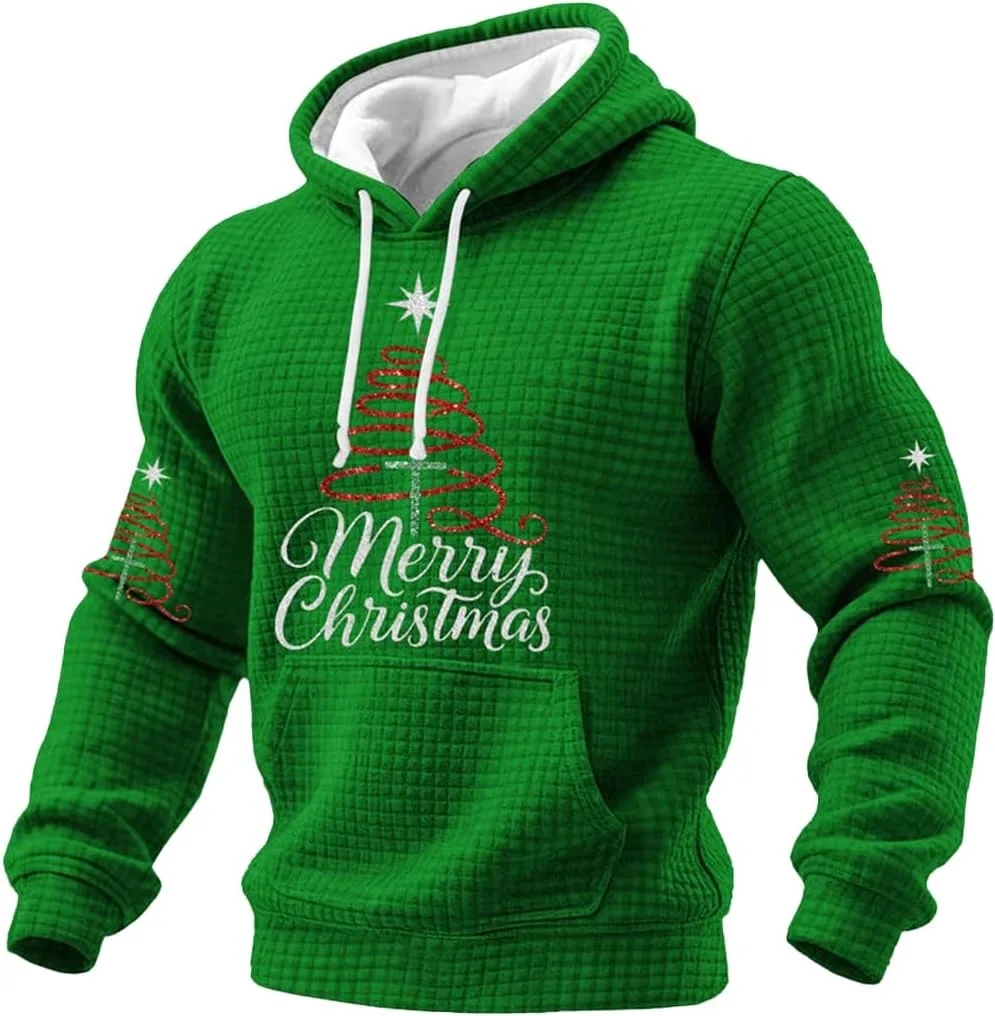 

Толстовка Merry Christmas Waffle для мужчин CIVIZILUX