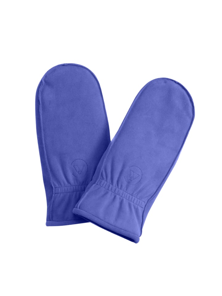 

CASH-MERE.CH Варежки из козьей замши нежно-голубого цвета