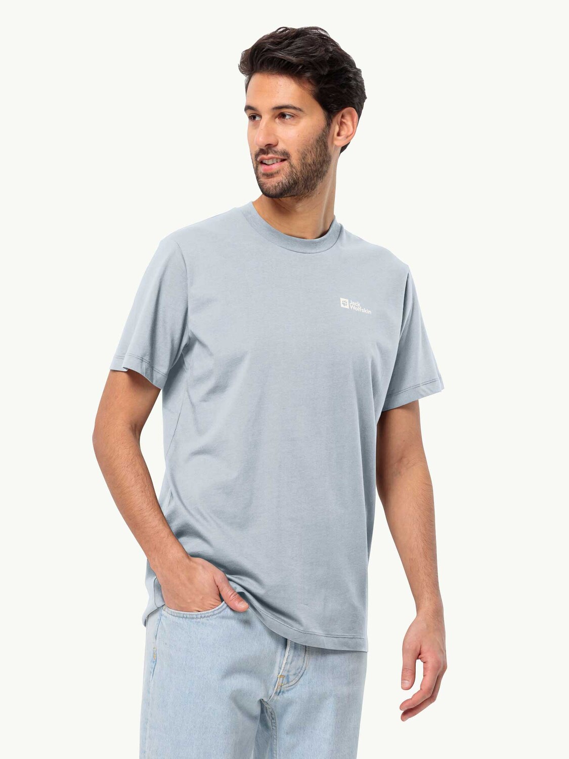 

Футболка Jack Wolfskin ESSENTIAL T M, синий