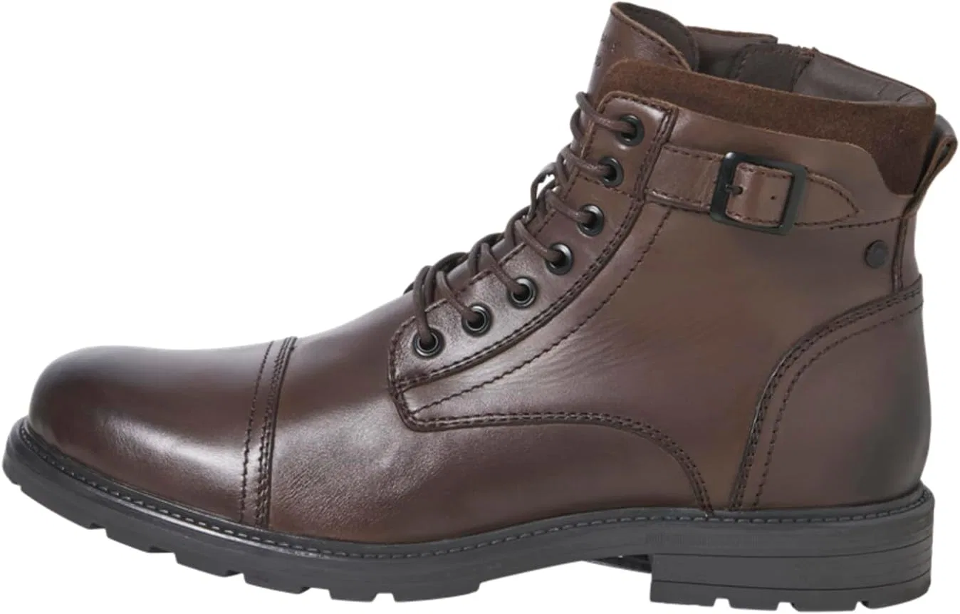 Мужские кожаные ботинки JACK & JONES Jfwchatsworth, Brown