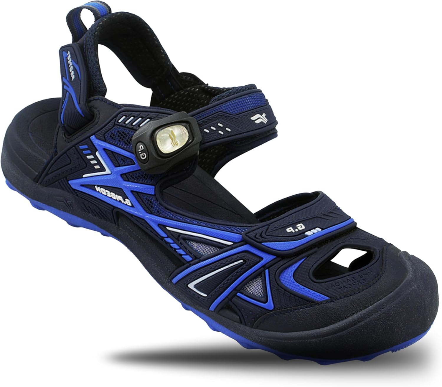 

Сандалии Gold Pigeon с защитой для носка, легкое защелкивающееся закрытие Gold Pigeon Shoes, темно-синий