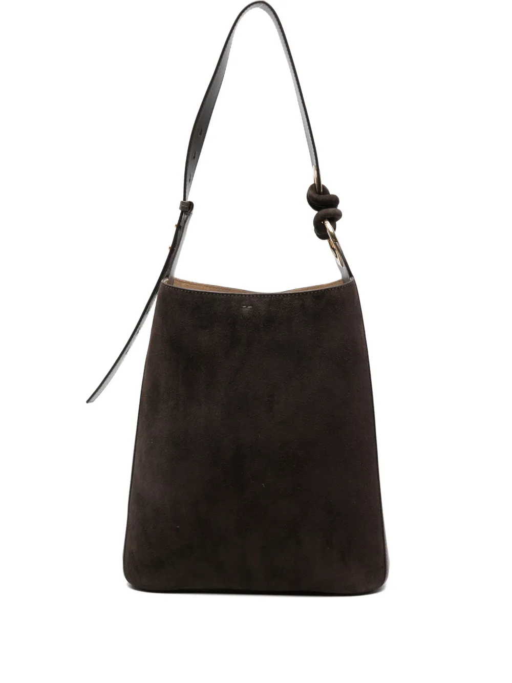 

Сумка-тоут с узлом Anya Hindmarch, коричневый