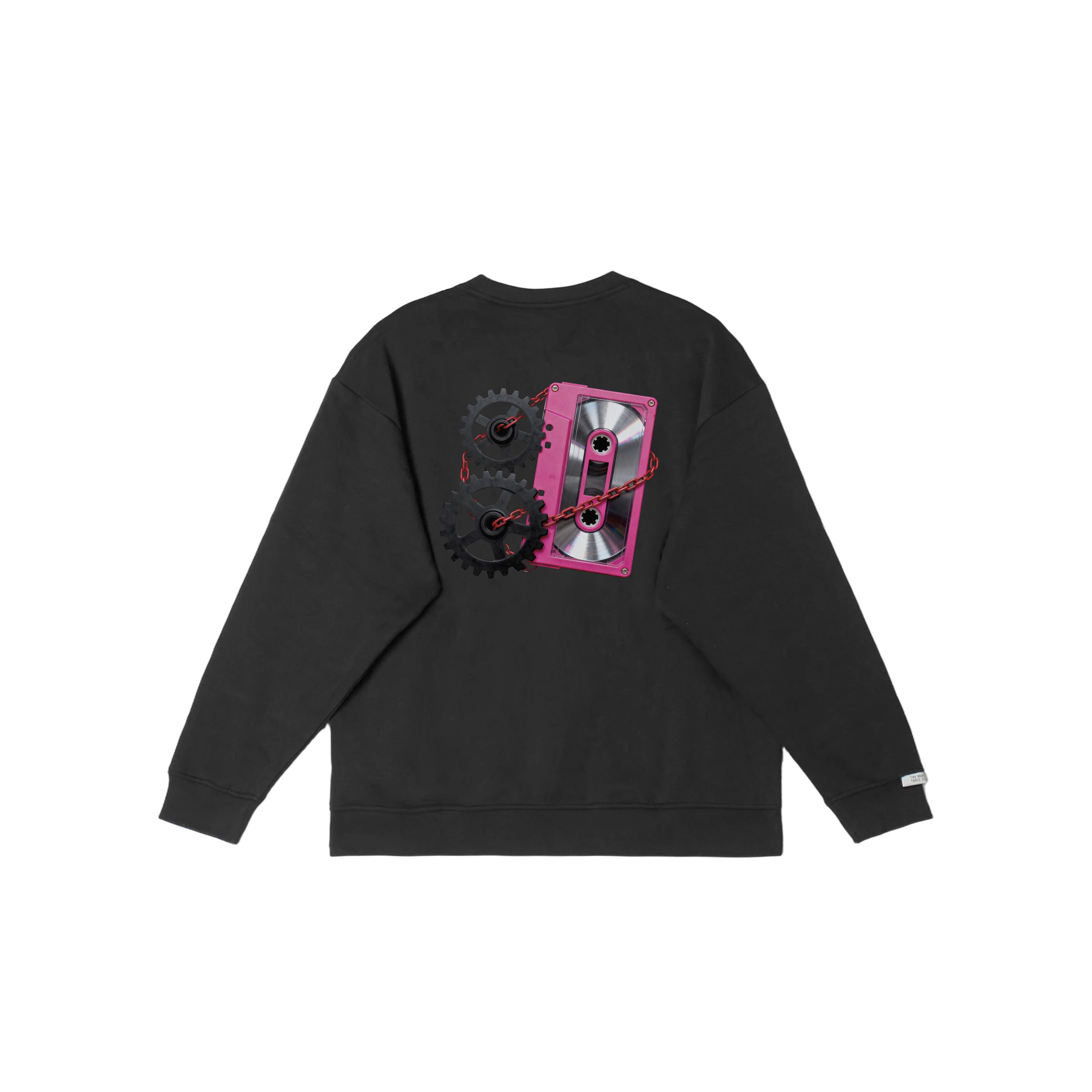 

Adidas Толстовки LABEL унисекс, черные, с круглым вырезом, средней толщины