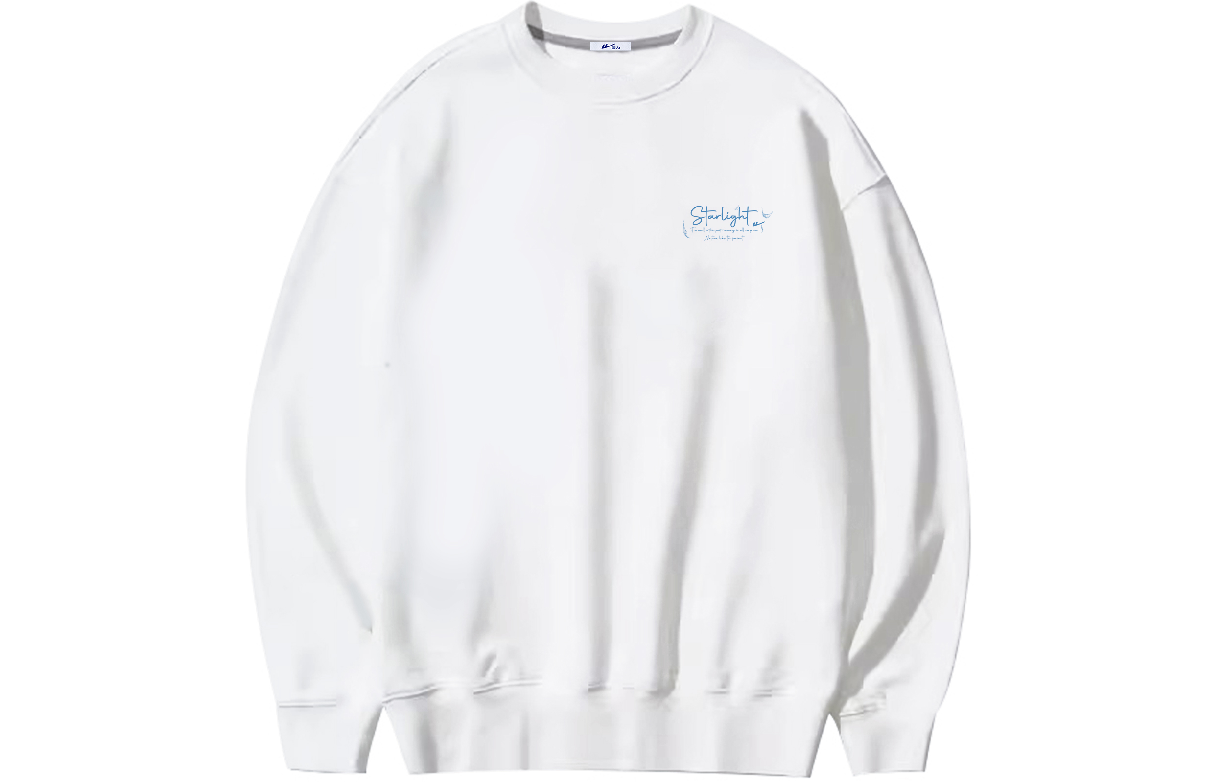 

Унисекс свитшот WARRIOR, белый/синий