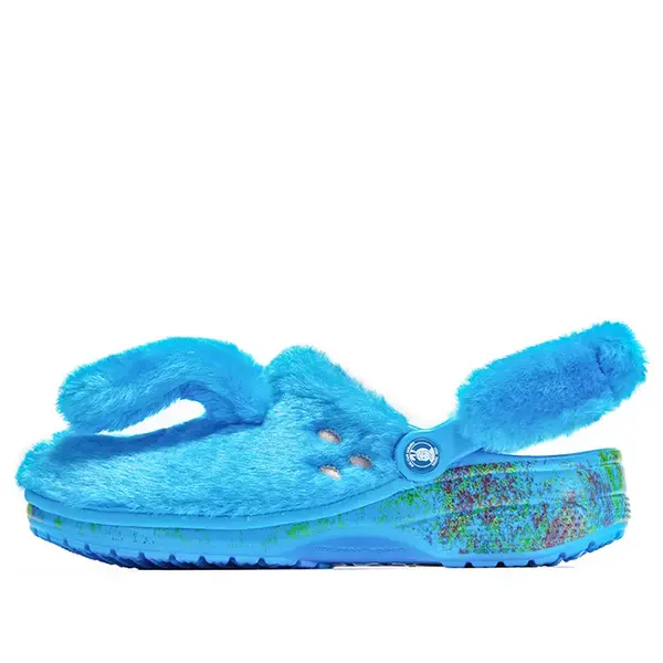 Тапочки classic clog c x melting sadness Crocs, синий