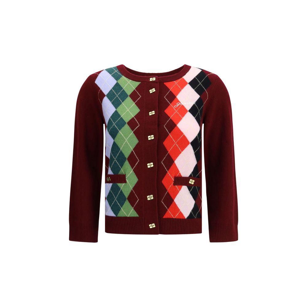 

Кардиган в клетку Ganni, Multicolor