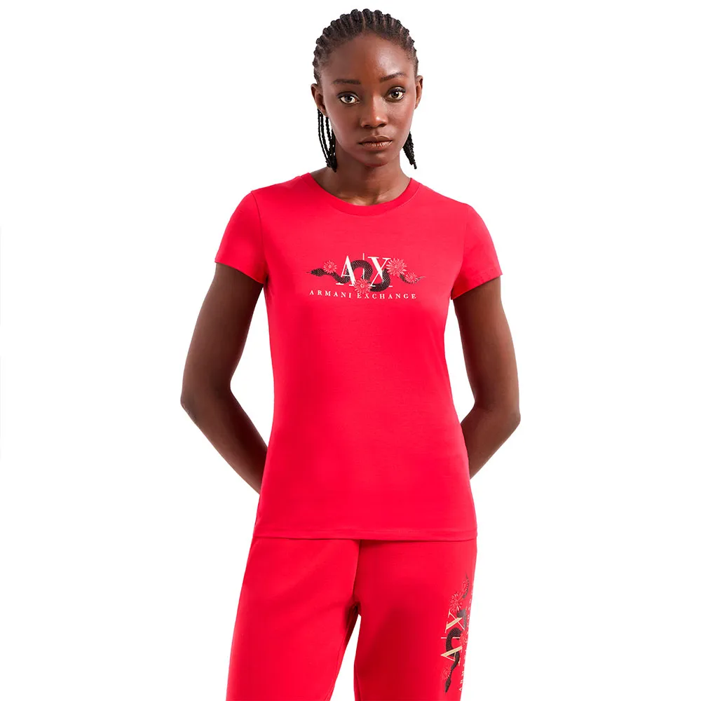 

Футболка с коротким рукавом Armani Exchange XW000315_AF10364, красный