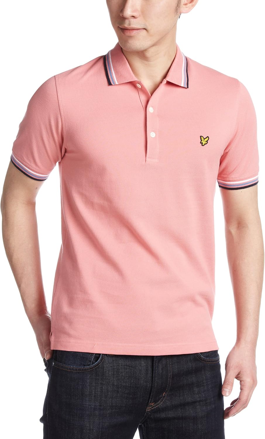 

Поло Lyle & Scott с двумя воротниками и короткими рукавами