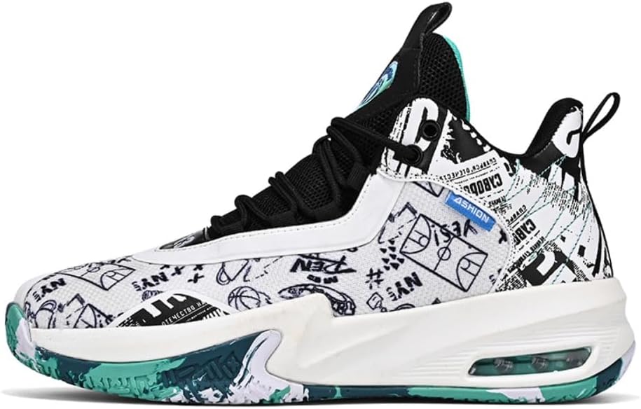 

Мужские кроссовки 2024 года Для бега Спортивные обувь Для улицы Дышащие тренировочные кроссовки Модные кроссовки Ashild, белый