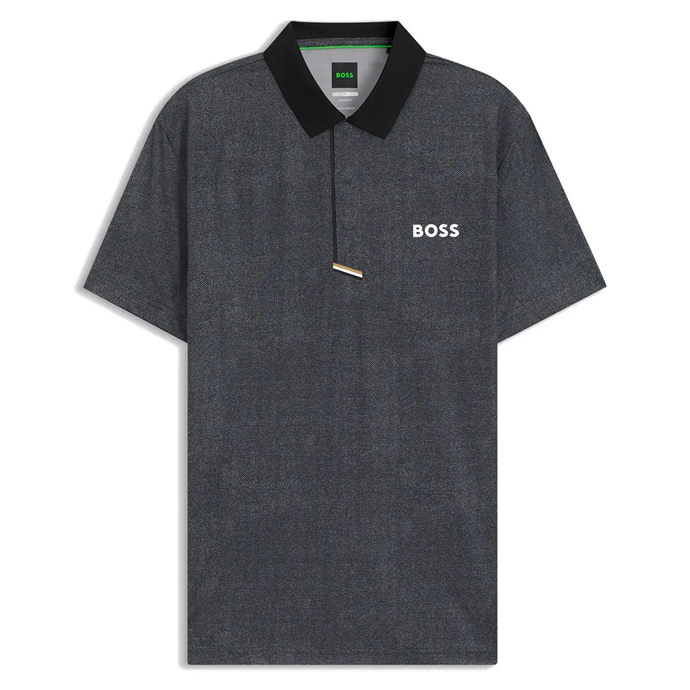 

Поло BOSS Paddy Tech GOC, серый