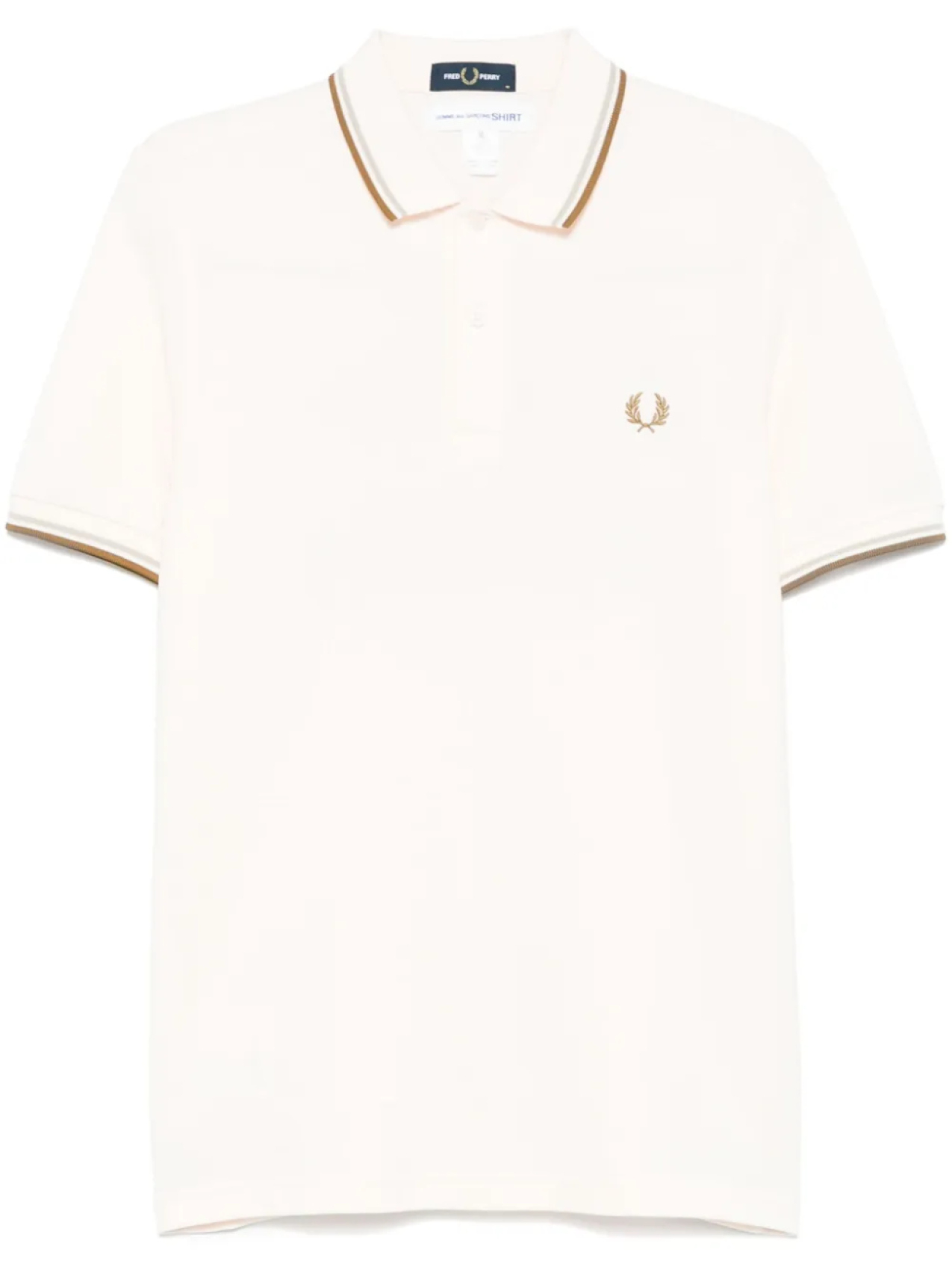 

Рубашка-поло Comme Des Garçons Shirt с вышивкой, розовый