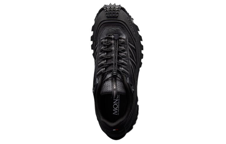 Moncler Trailgrip GTX Low Top Спортивные повседневные туфли Женские Черные — фото 3