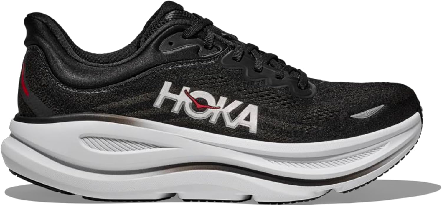 

Мужские кроссовки Hoka Bondi 9, черный/алый