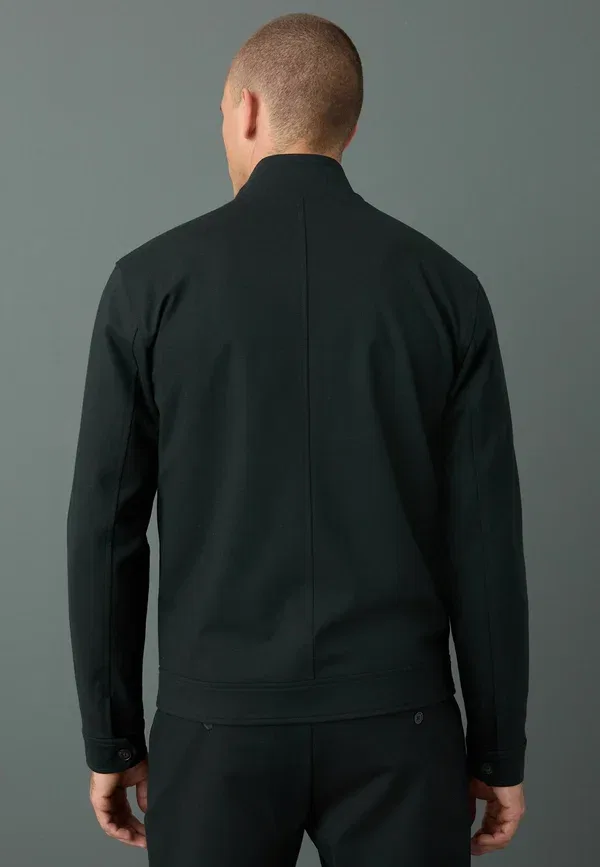 Куртка Regular fit funnel light jacket Next, темно-синий — фото 3