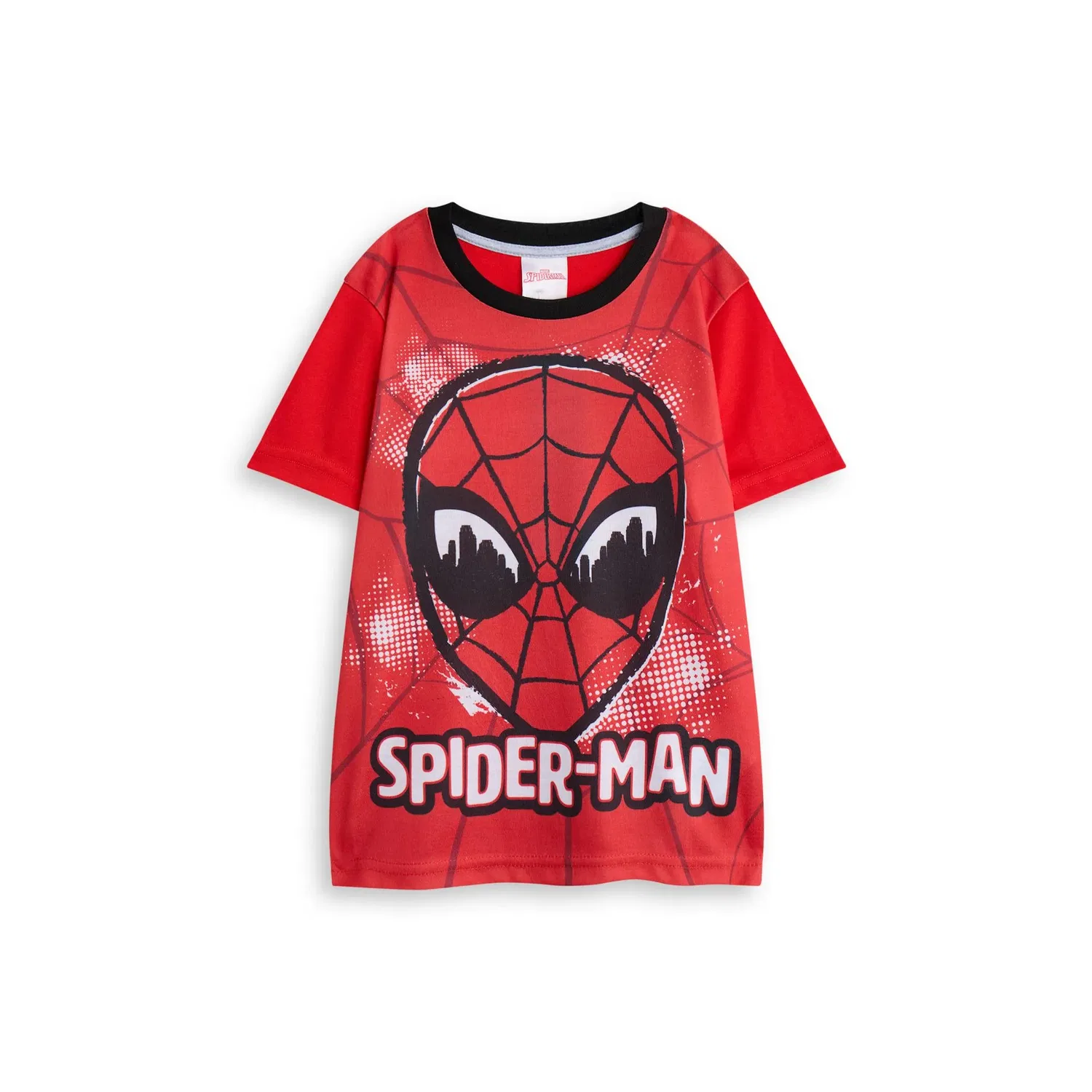 Пижама с коротким рукавом и длинными штанинами Marvel Spider-Man, красный — фото 3