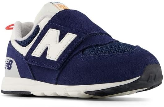 Кроссовки New Balance 574 New-b для маленьких мальчиков на липучке, красный/синий/темно-синий — фото 4