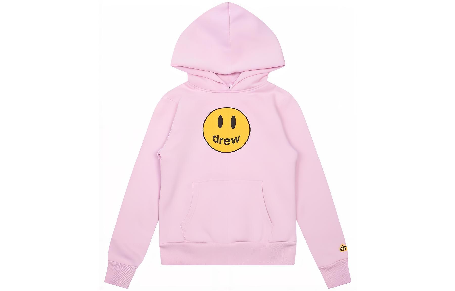 Свитшот Smiley Collection красно-фиолетовый Drew House детский — фото 2
