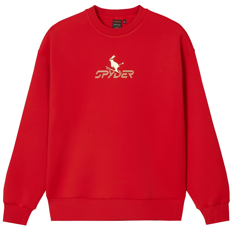 

Унисекс свитшот SPYDER, красный