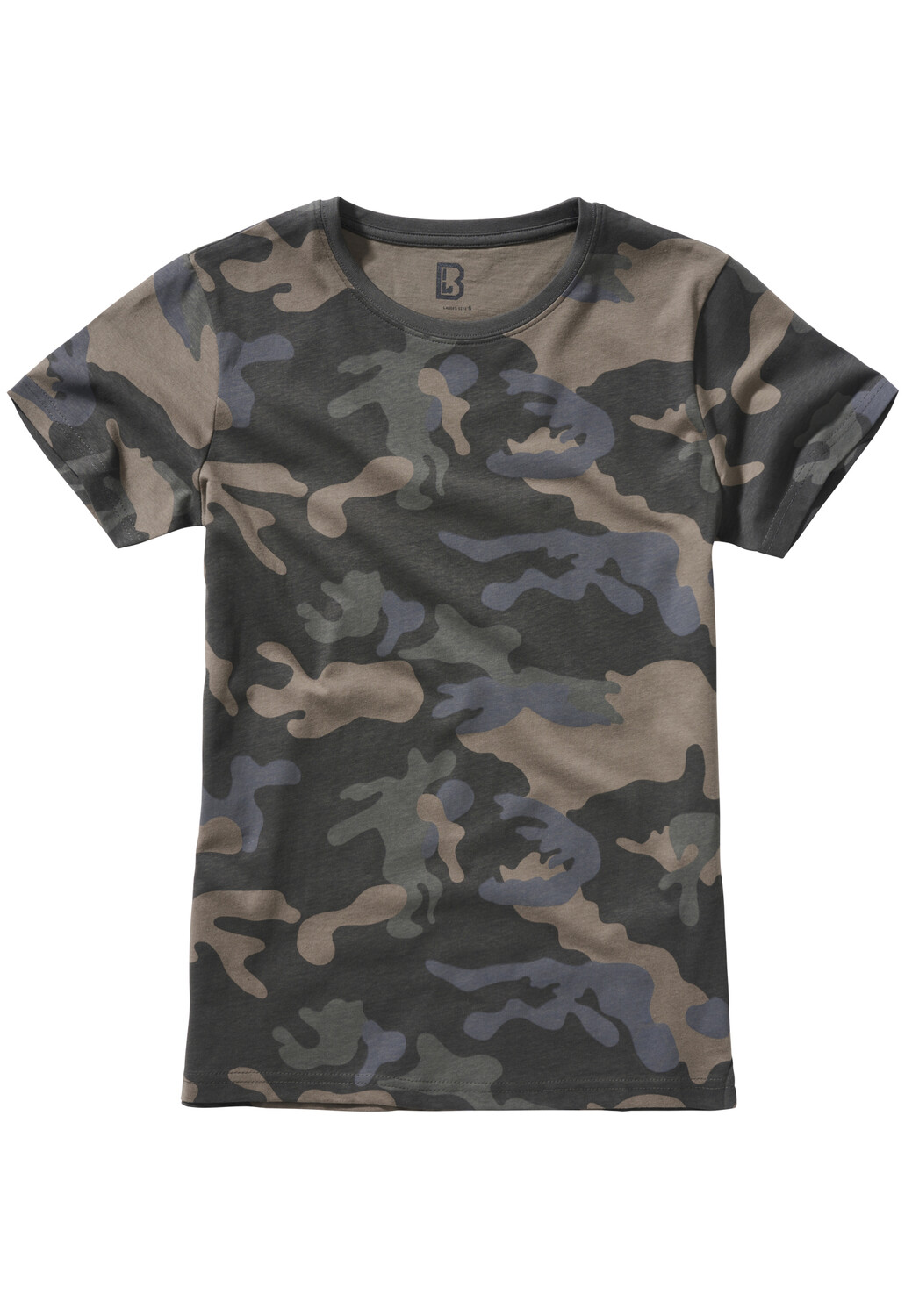 

Футболка Brandit s, цвет dark camouflage