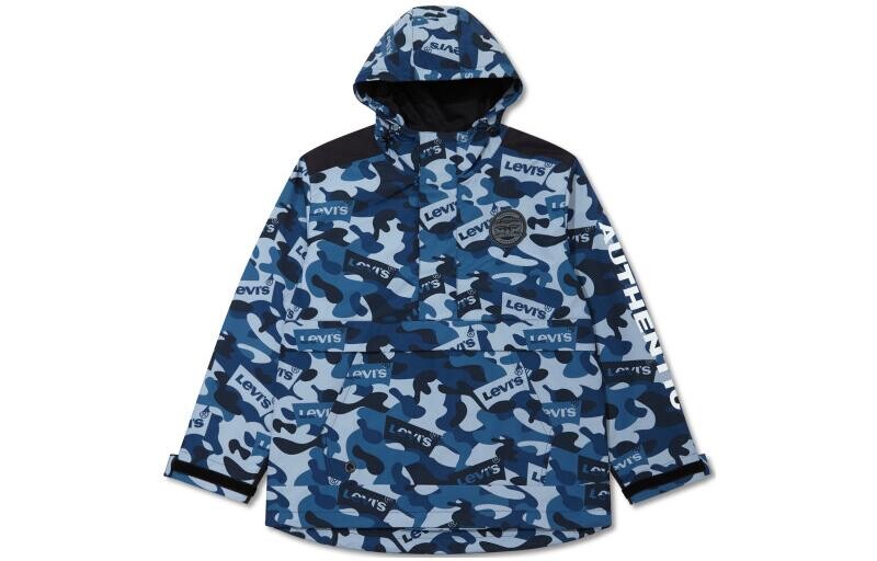 

Мужская куртка Levi's levi’s, цвет Camouflage blue
