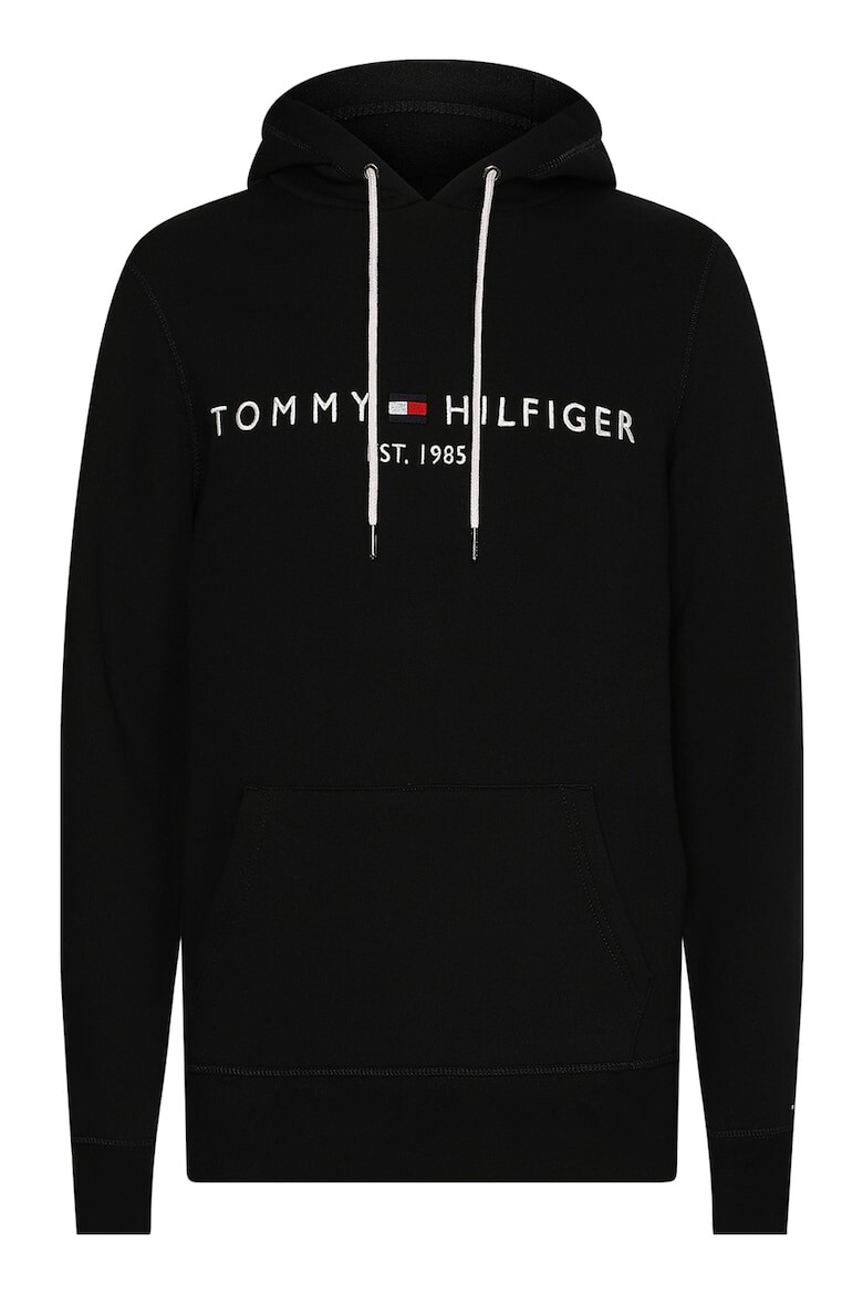 

Толстовка из органического хлопка с вышитым логотипом Tommy Hilfiger, красный