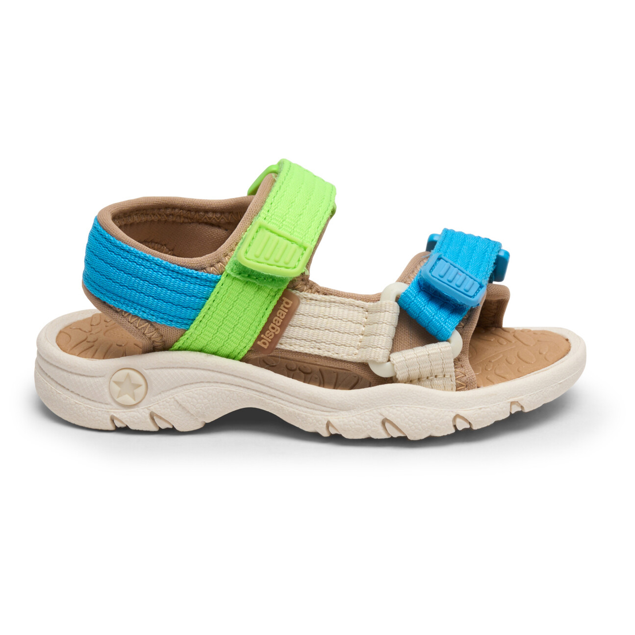 

Сандалии Bisgaard Kid's Nico, цвет Bright Blue/Green