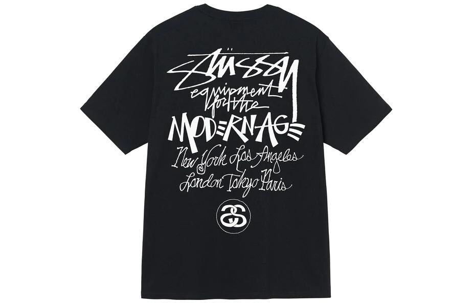 

Футболка Stussy унисекс, Красный