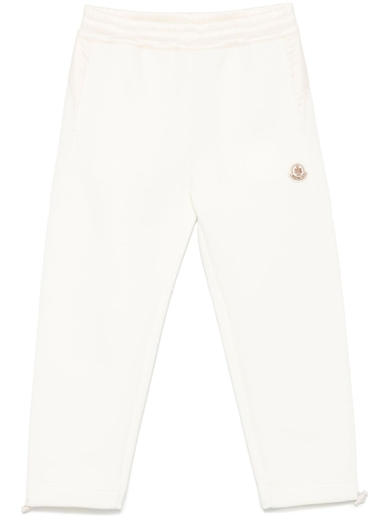 

Moncler спортивные брюки с нашивкой Year of the Snake, белый