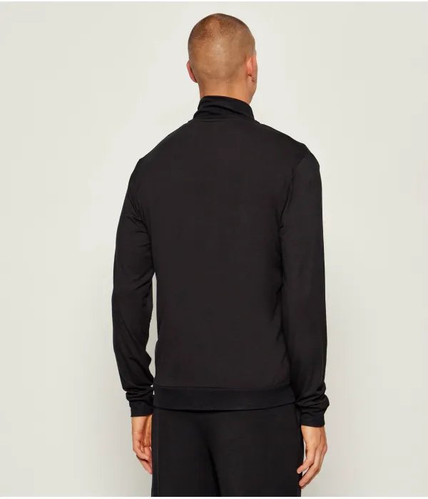 Длинный спортивный костюм из бамбука Regular fit Boss, черный — фото 3